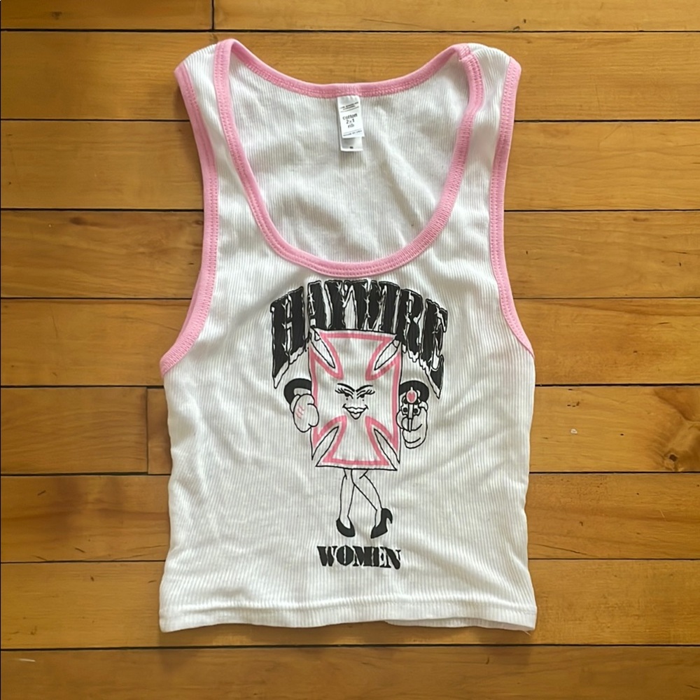HAYWIRE band crop top tank